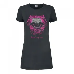 Amplified Womens/Ladies Wherever I May Roam Metallica T-Shirt Dress