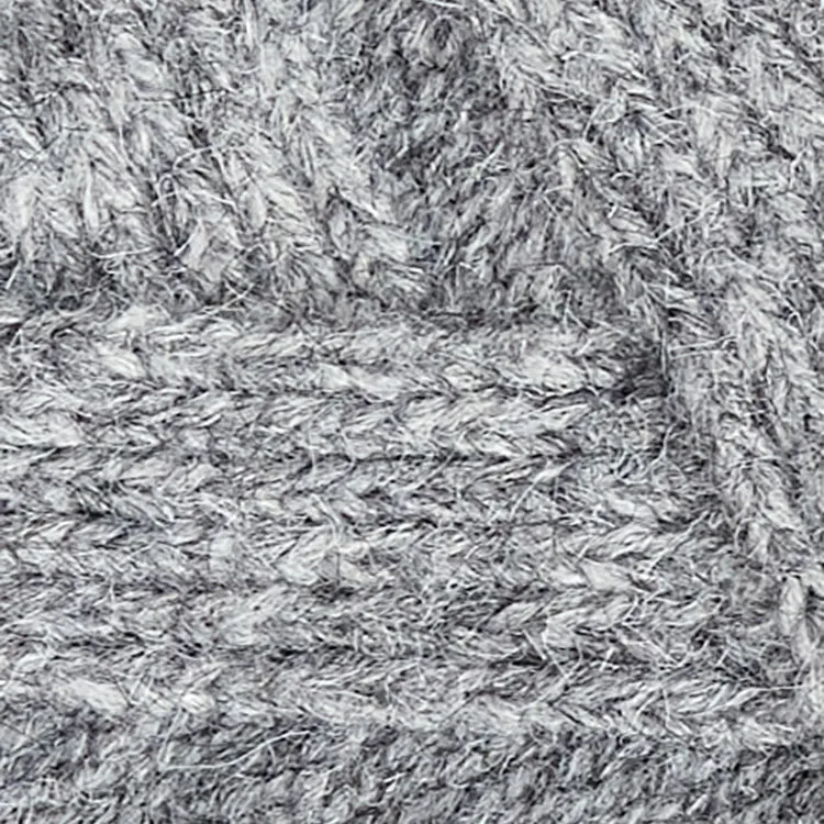 Barbour Ladies Dace Cable Knitted Gloves - Light Grey