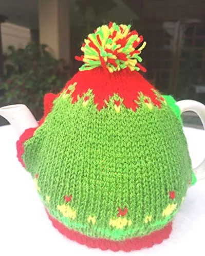 Bliss - Tea Cosy Woolen, Hand Knitted, Hand Made, Washable, Good for Serving Guests, Keeps Tea hot, Random Colors, Excellent for Gifting, Wedding Gift, Color can Differ, Woolen Made