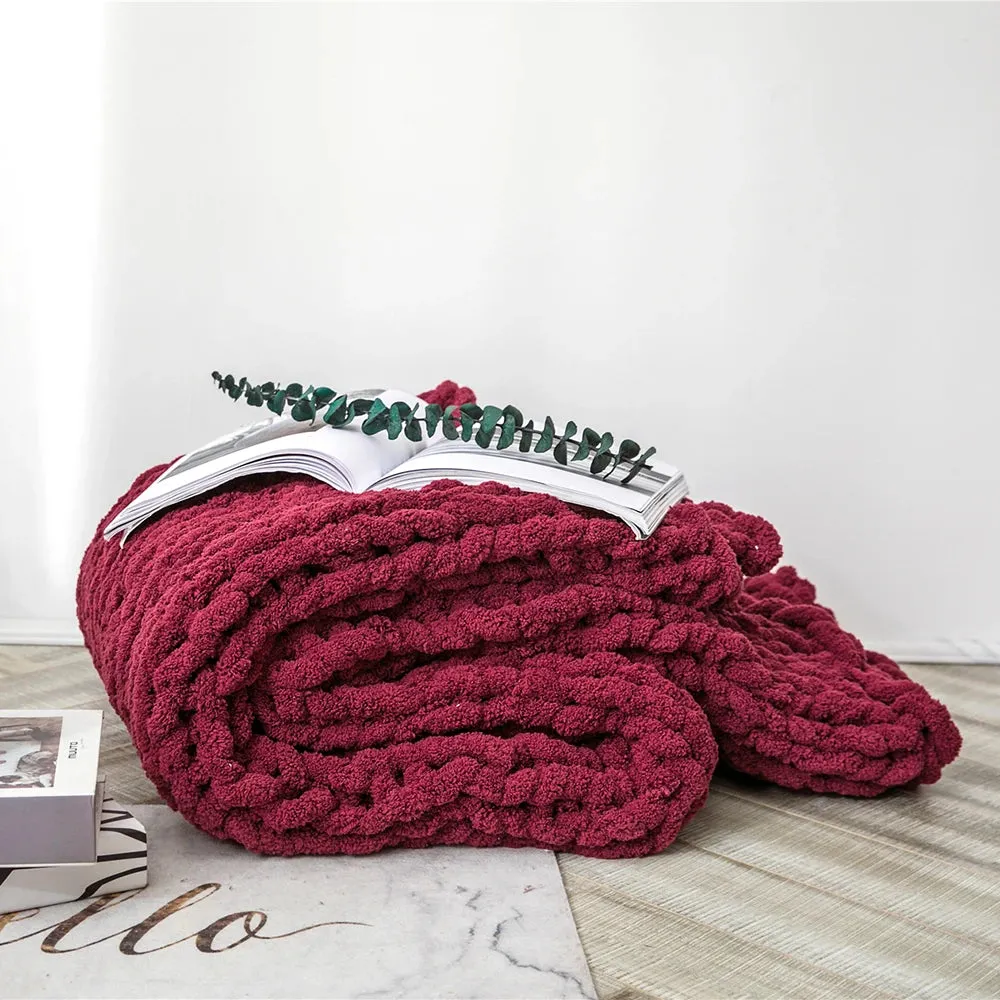 Cozy Chenille Throw