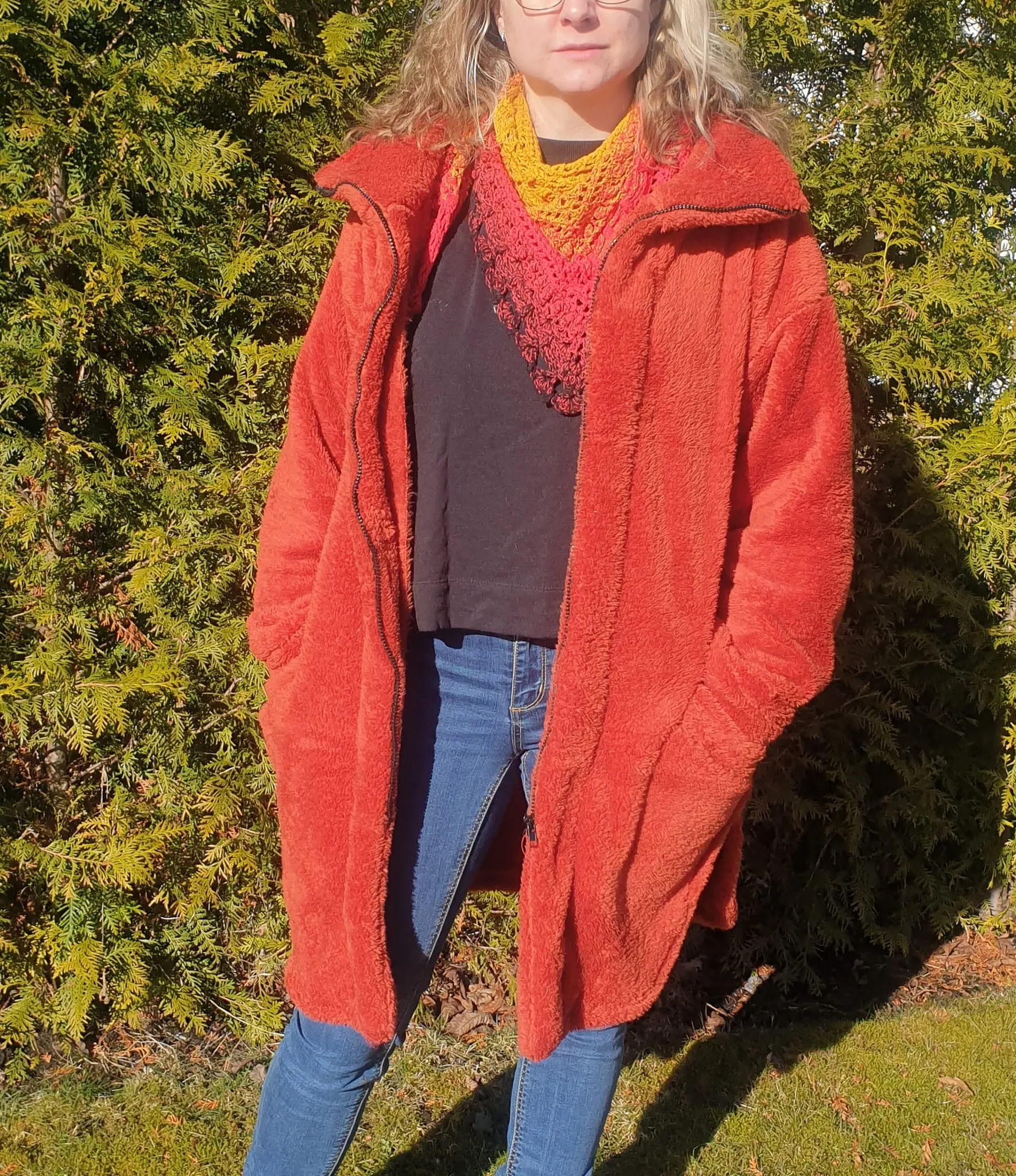 Cozy Coat Strl 34-56 PDF-mönster
