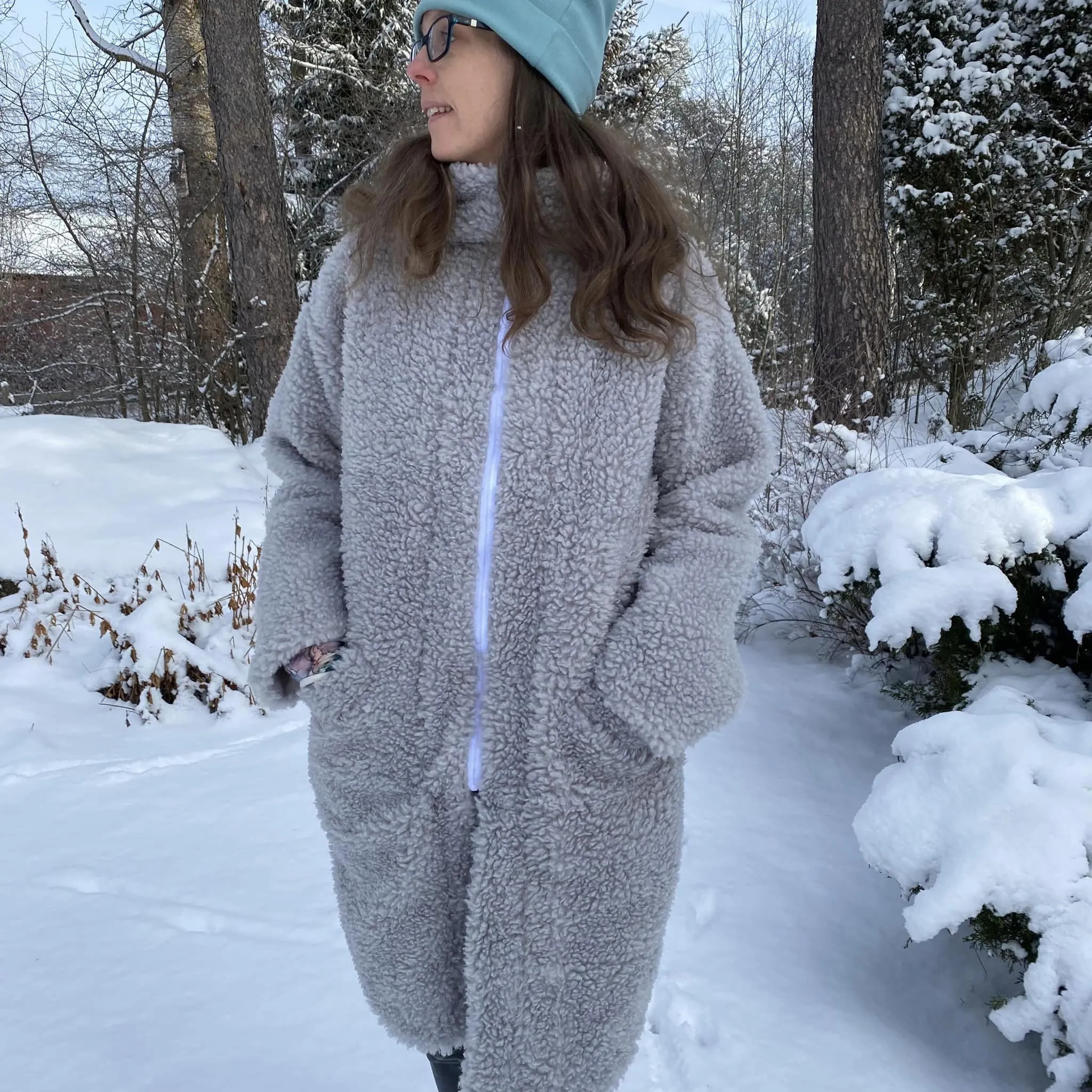 Cozy Coat Strl 34-56 PDF-mönster
