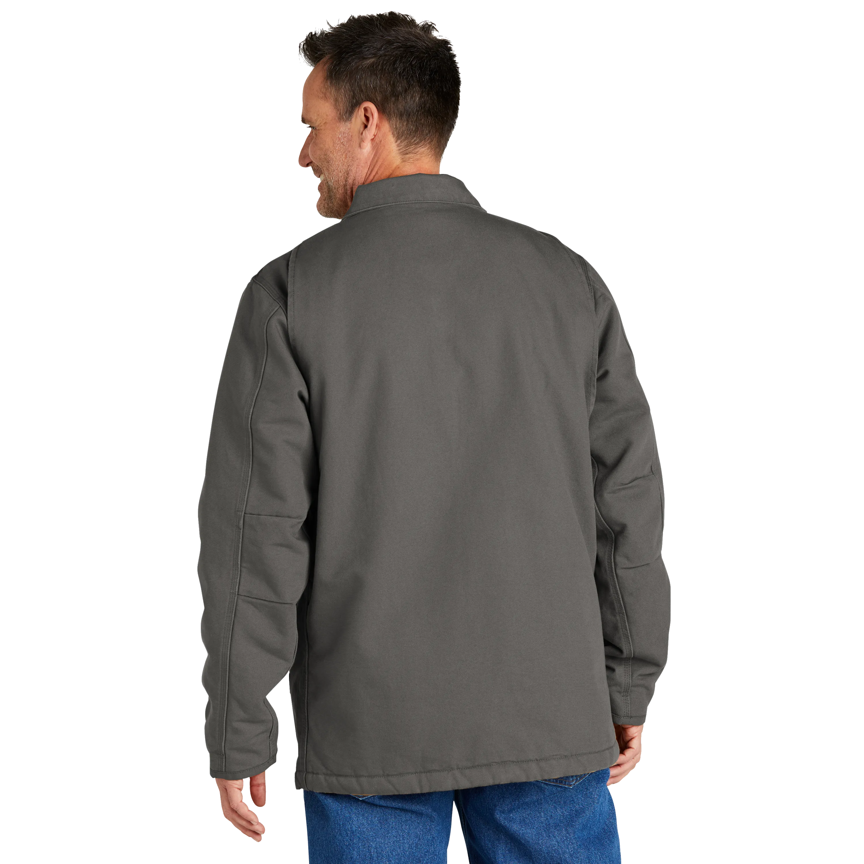 D2220 Mens Sherpa-Lined Coat