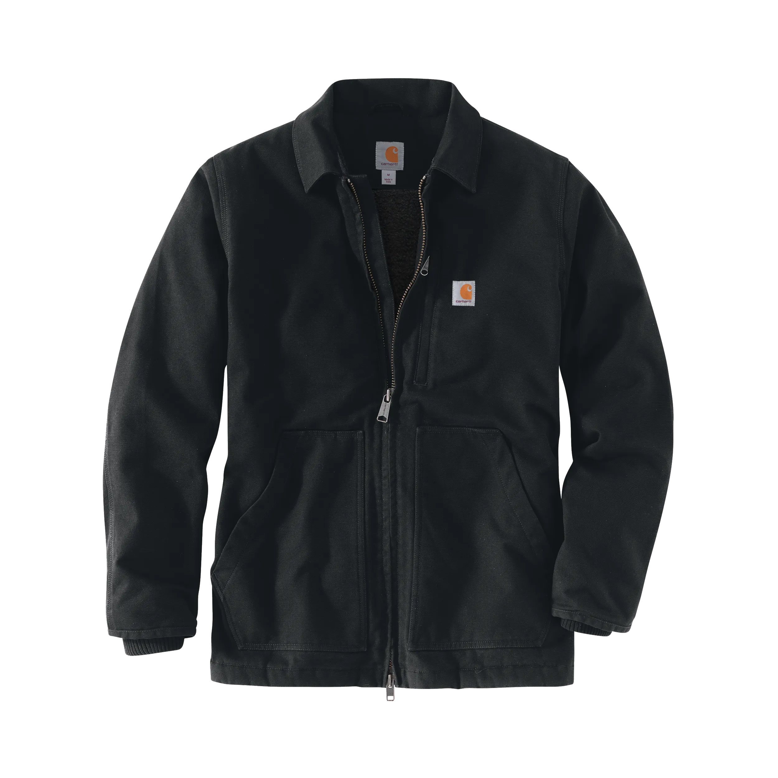 D2220 Mens Sherpa-Lined Coat