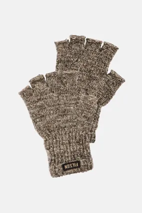 FINGERLESS KNIT GLOVES