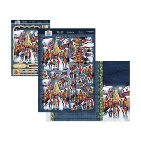 Hunkydory Season's Greetings Deco-Large Set - Christmas Markets*