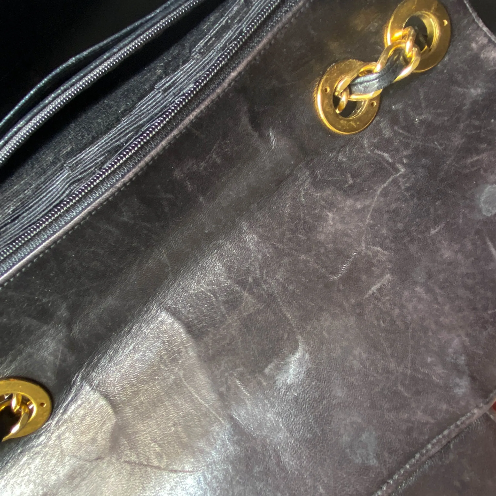 Jumbo Classic  Flap Large CC turnlock Patente Bag