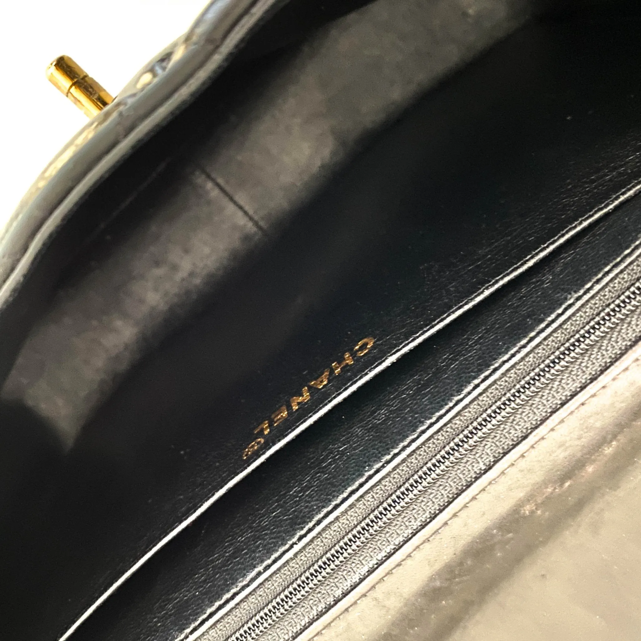 Jumbo Classic  Flap Large CC turnlock Patente Bag
