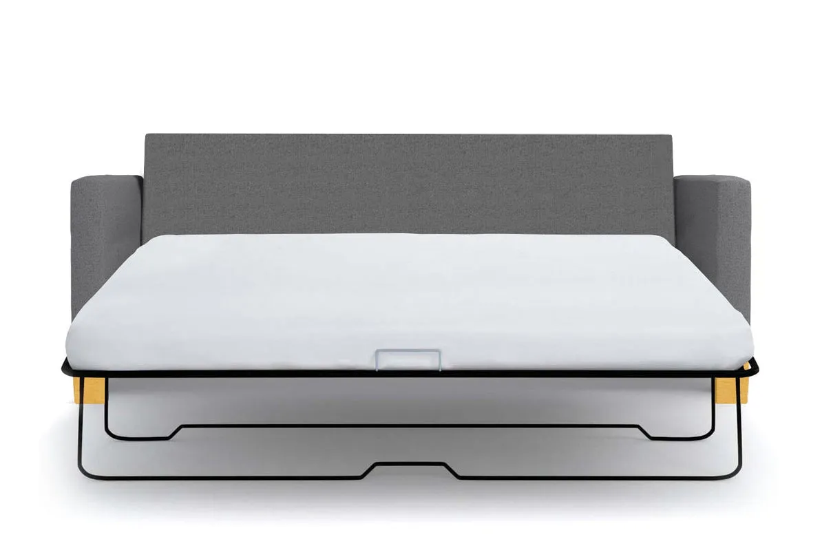 Logan Drive Twin Size Sleeper Sofa Bed :: Leg Finish: Natural / Sleeper Option: Memory Foam Mattress