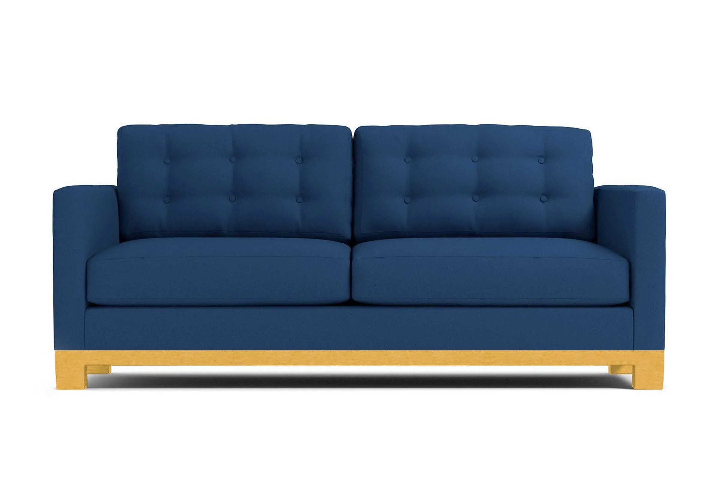 Logan Drive Twin Size Sleeper Sofa Bed :: Leg Finish: Natural / Sleeper Option: Memory Foam Mattress