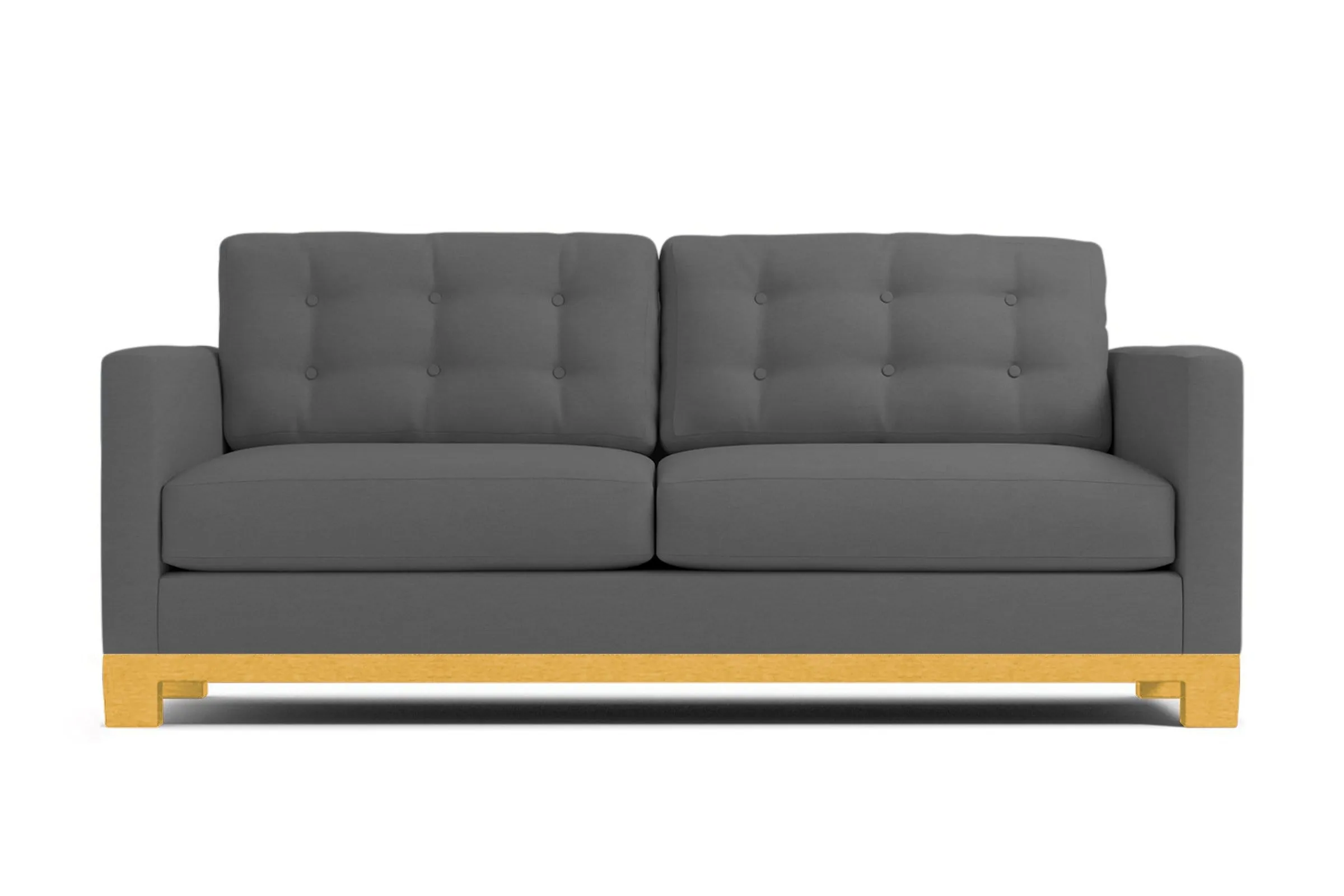 Logan Drive Twin Size Sleeper Sofa Bed :: Leg Finish: Natural / Sleeper Option: Memory Foam Mattress