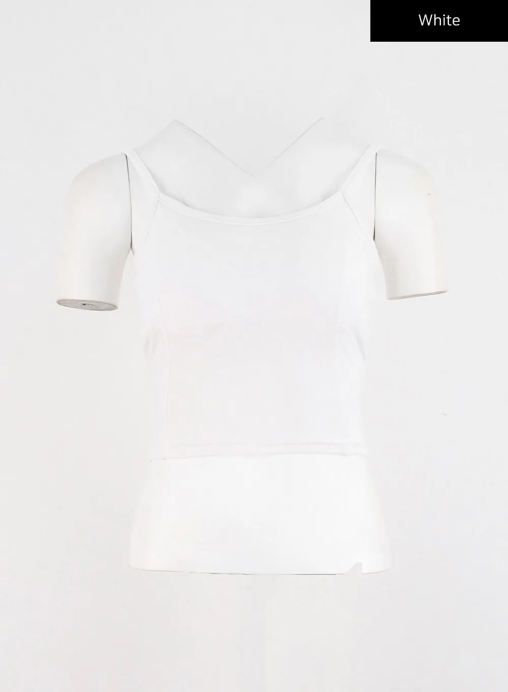 Slim Fit Crop Cami IO326
