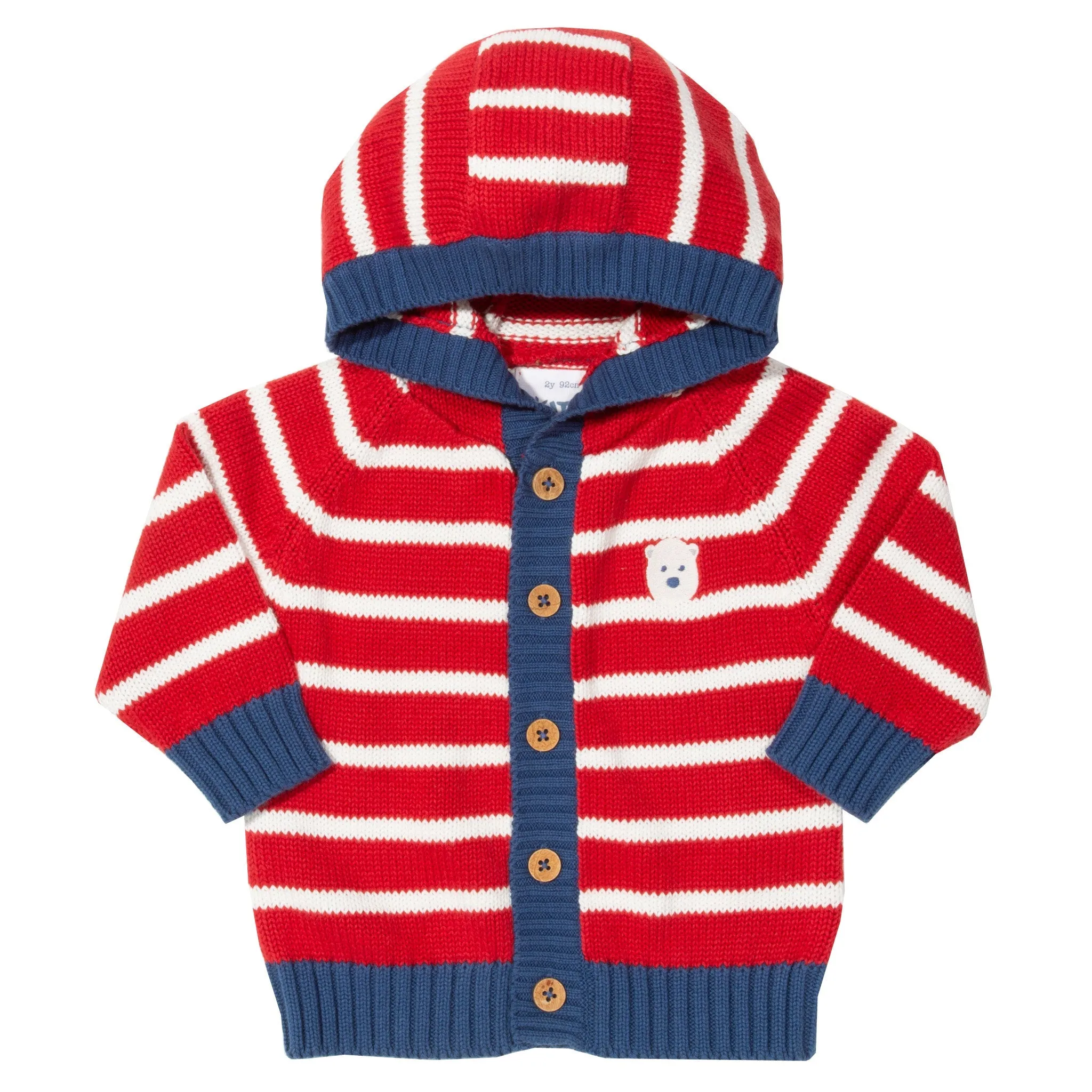 Snow bear knit hoody