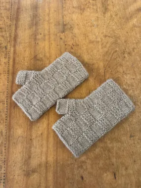 Stela Fingerless Gloves- oatmeal