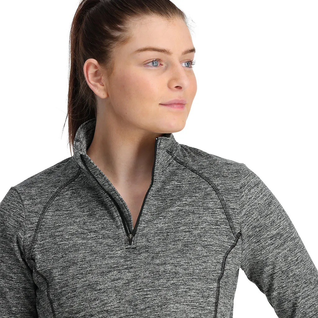 Womens Accord Half Zip - Black