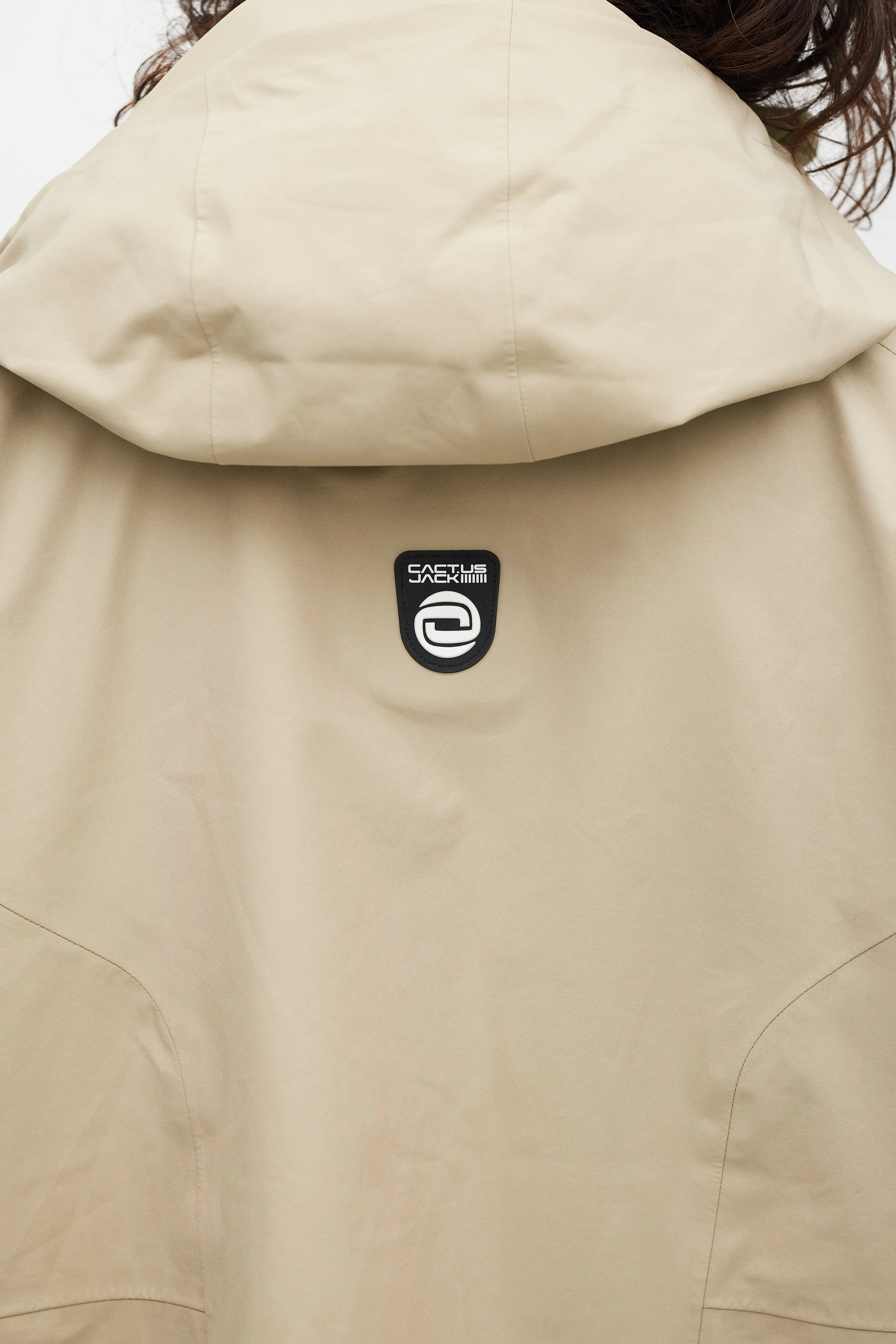 X Nike Beige & Green Goretex Jacket
